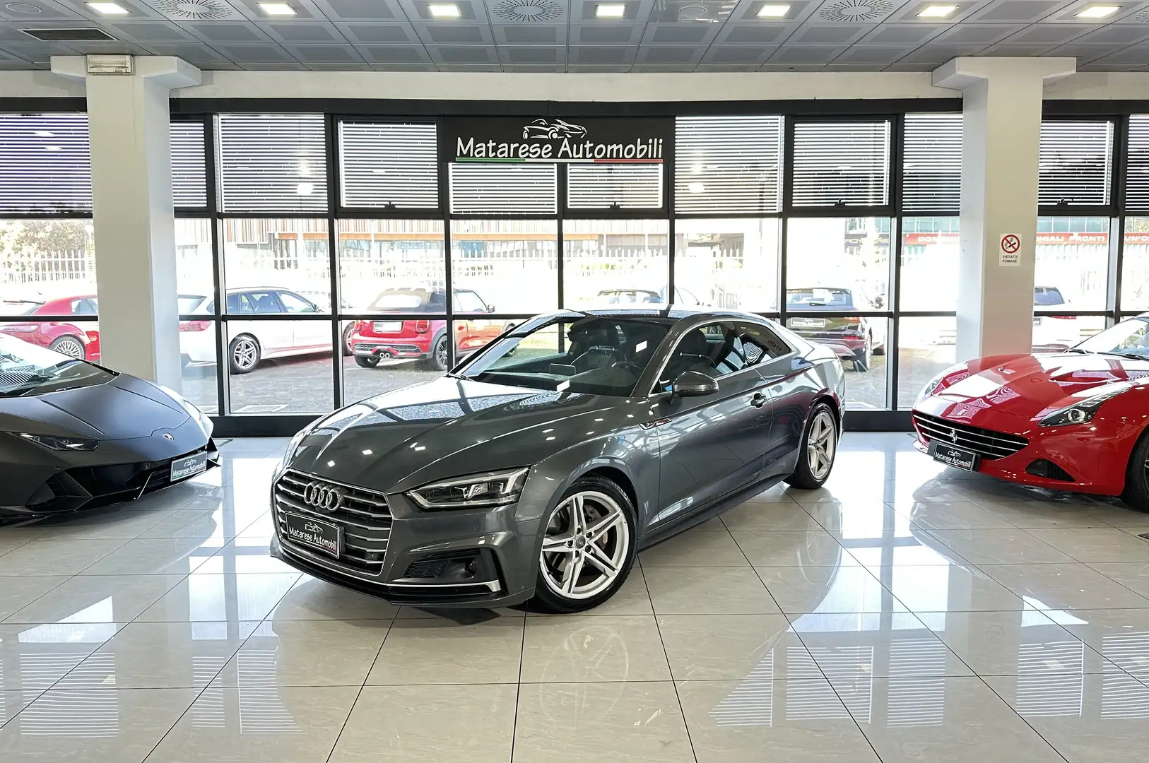Audi A5 190cv S-tronic S-line VirtualCockpit Finanziabile Grau - 1