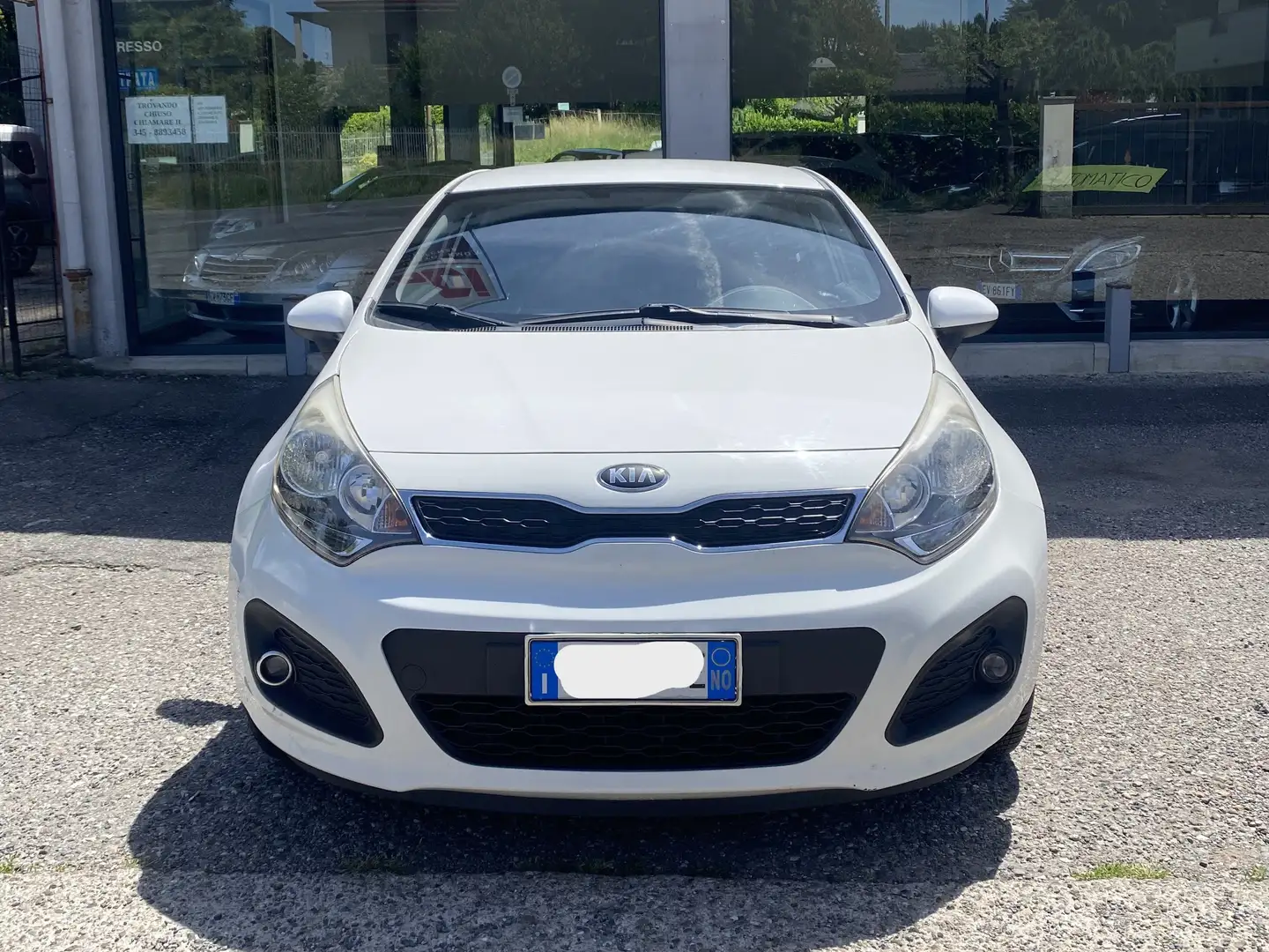 Kia Rio Rio 3p 1.1 crdi EX Blanc - 2