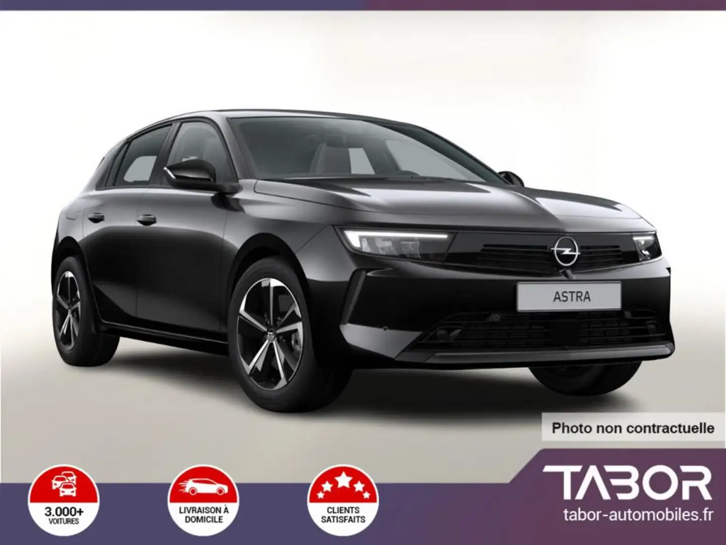 Opel Astra 1.2 Turbo 130 Aut Elegance LED ACC Noir - 1