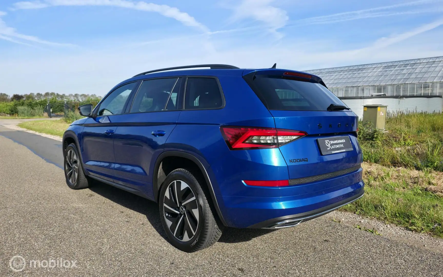 Skoda Kodiaq 2.0 TSI 4x4 Sportline / Carplay / El. trekh. Bleu - 2