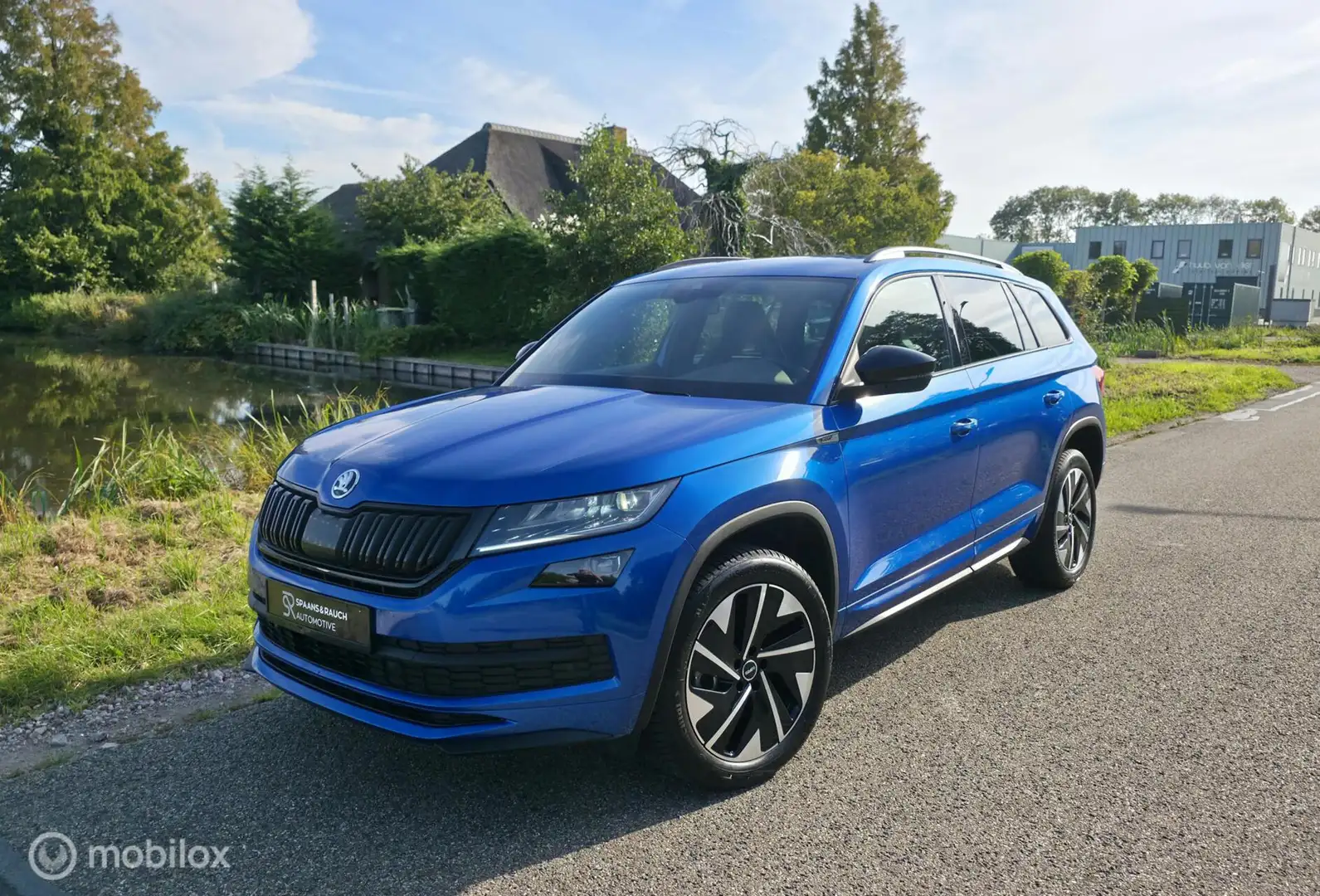 Skoda Kodiaq 2.0 TSI 4x4 Sportline / Carplay / El. trekh. Bleu - 1