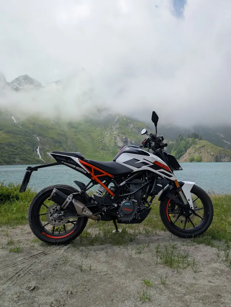 KTM 125 Duke Abs Alb - 1