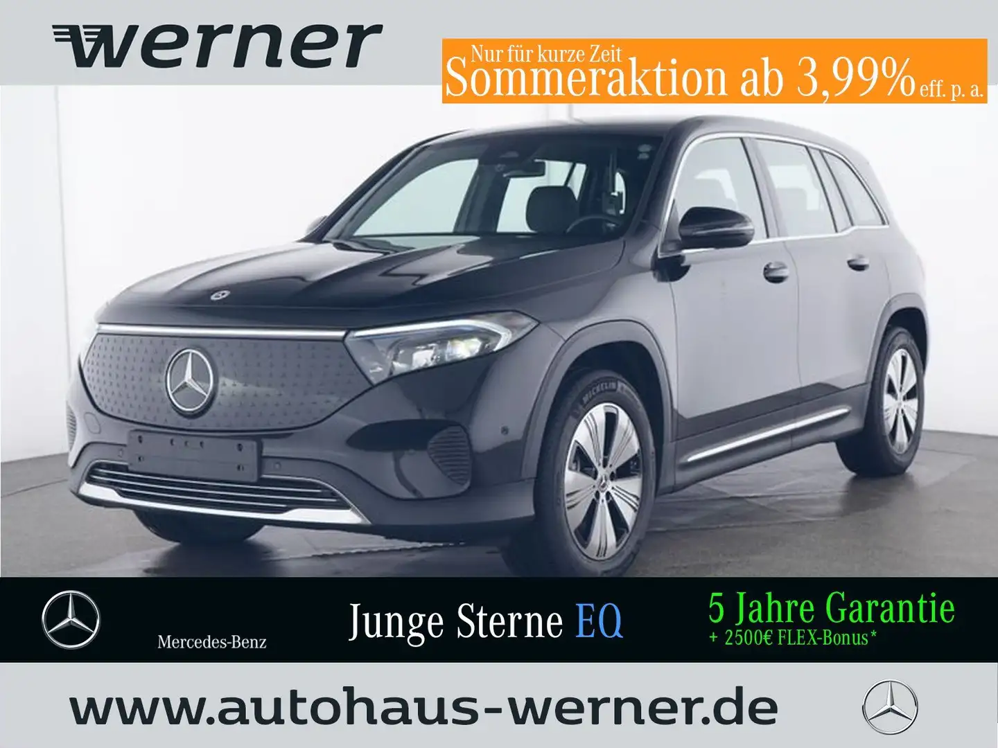 Mercedes-Benz EQB 250 PROG-ADV FAP WINTER VZA KAMERA EASYPACK Black - 1