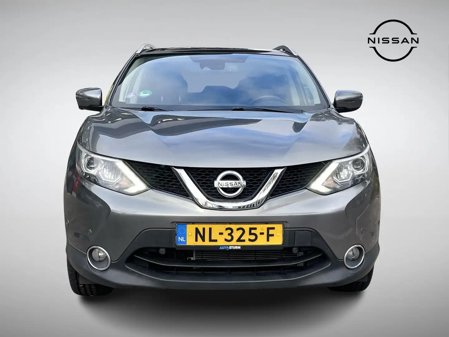 Nissan Qashqai 1.2 Tekna Panoramadak + Trekhaak! Grijs - 2