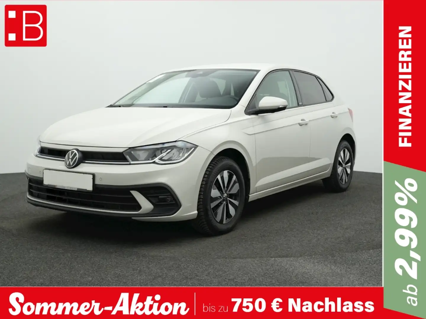 Volkswagen Polo 1.0 TSI Move IQ.DRIVE NAVI ACC Gris - 1