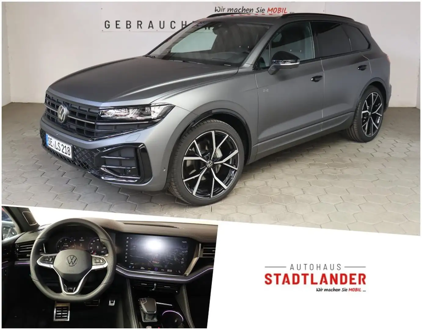 Volkswagen Touareg 3.0 TDI 4Motion R-Line Grau - 1