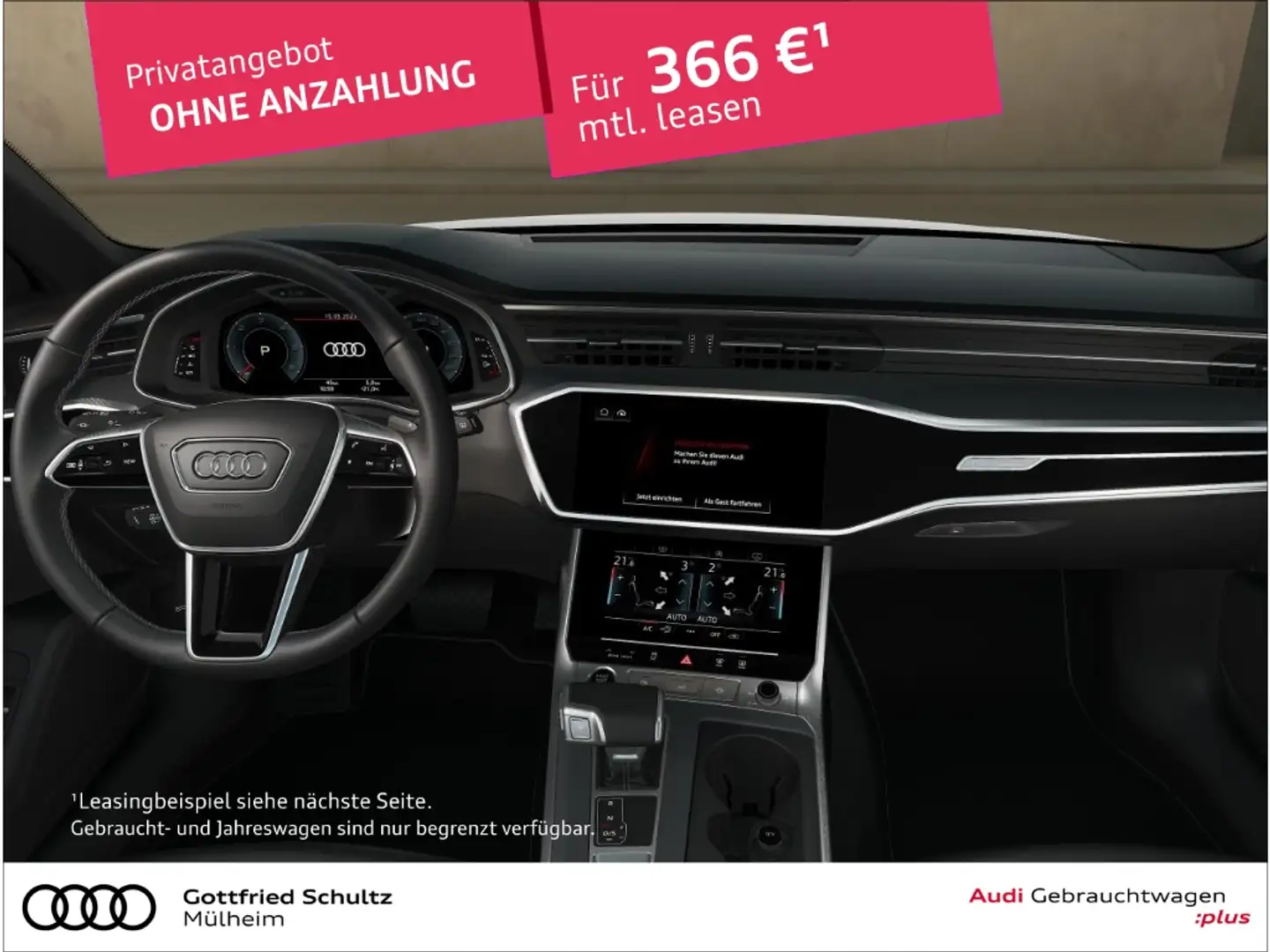 Audi A6 Avant 40 TDI S-tronic MATRIX KAMERA VIRTUAL HEAD-U Schwarz - 1