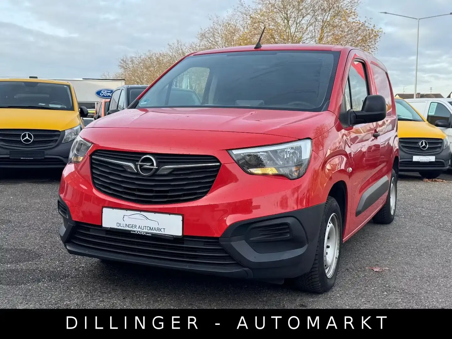Opel Combo 1.5d Cargo Selection KLIMA Temp. 8fach 1Hd Rot - 1