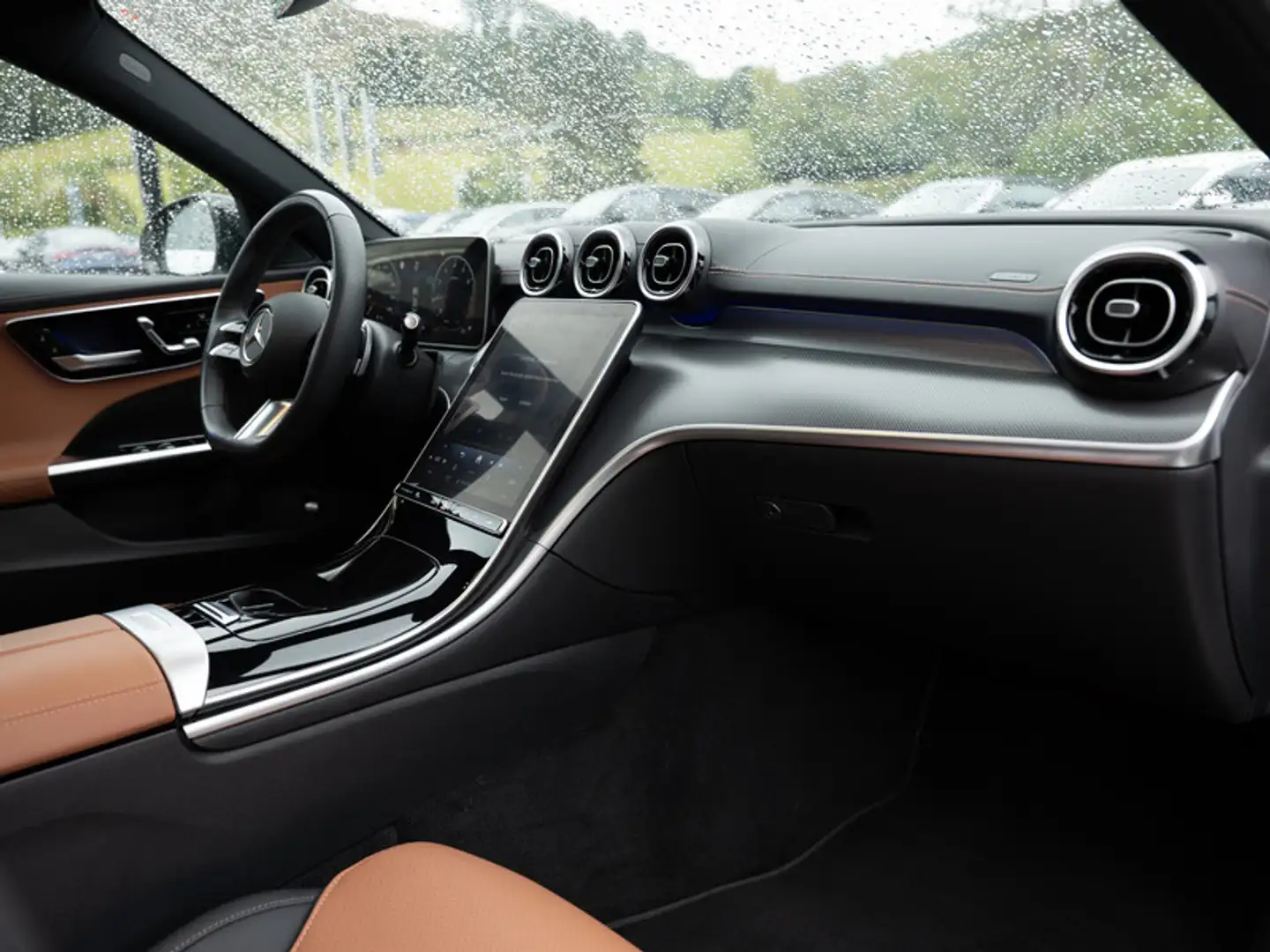 Mercedes-Benz C 300 4M AMG-Sport/DIGITAL/360/Pano/AHK/Night/19 Weiß - 2