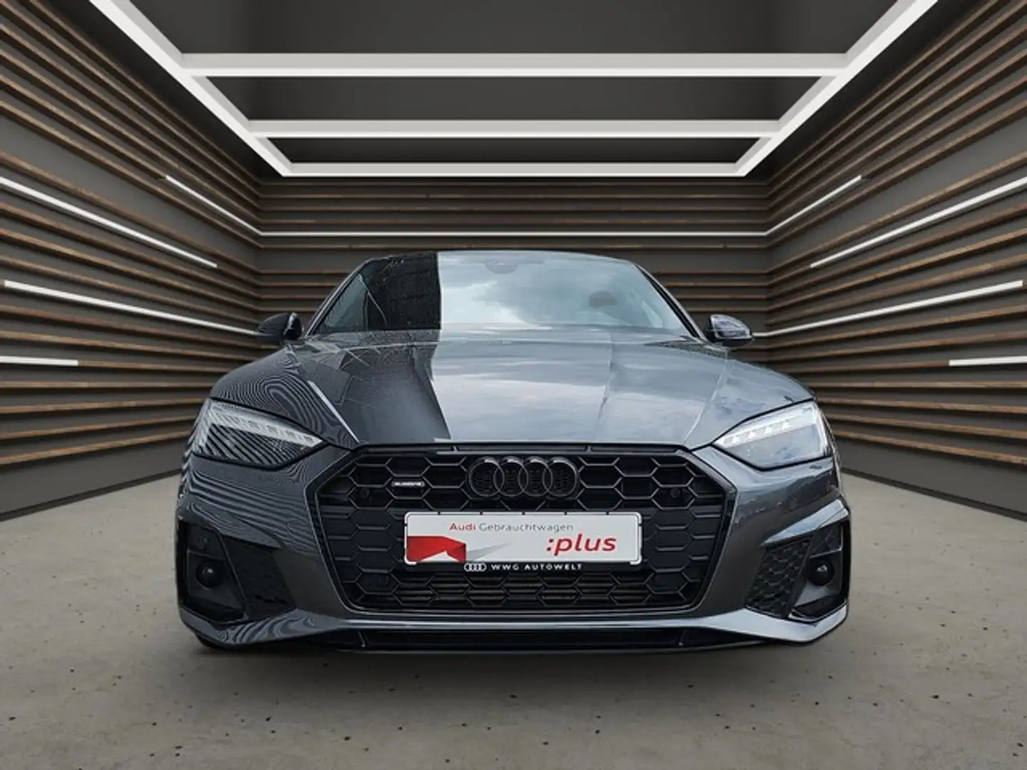 Audi A5 Sportback 40 TFSI qu S line S-tr. AHK Matrix Grau - 2