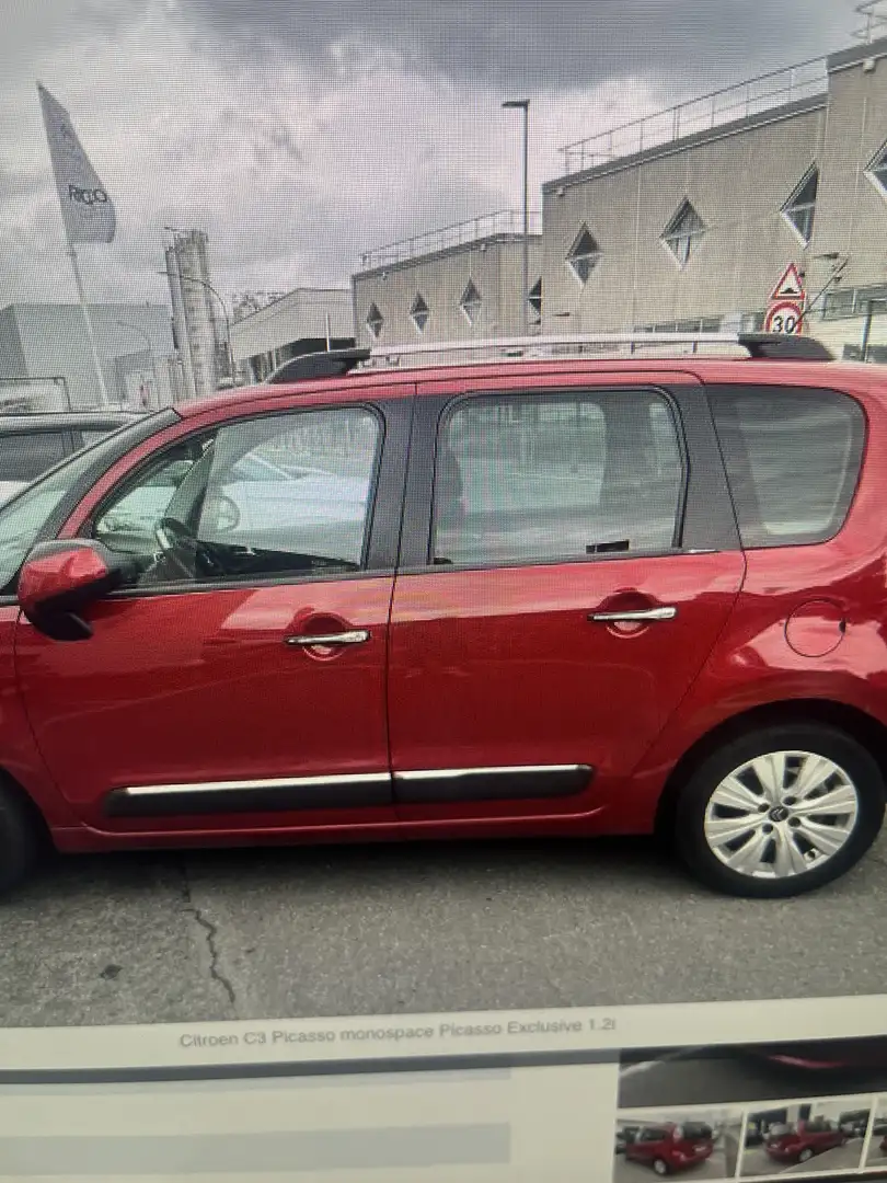 Citroen C3 Picasso C3 Picasso 110 Exclusive / EURO 6b Rouge - 2