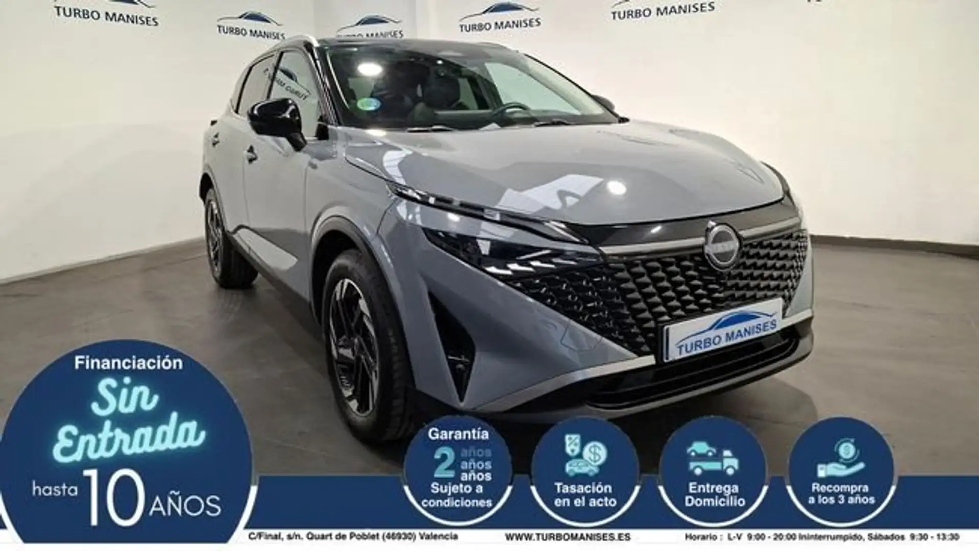 Nissan Qashqai DIG-T 103kW N-Connecta Gris - 1