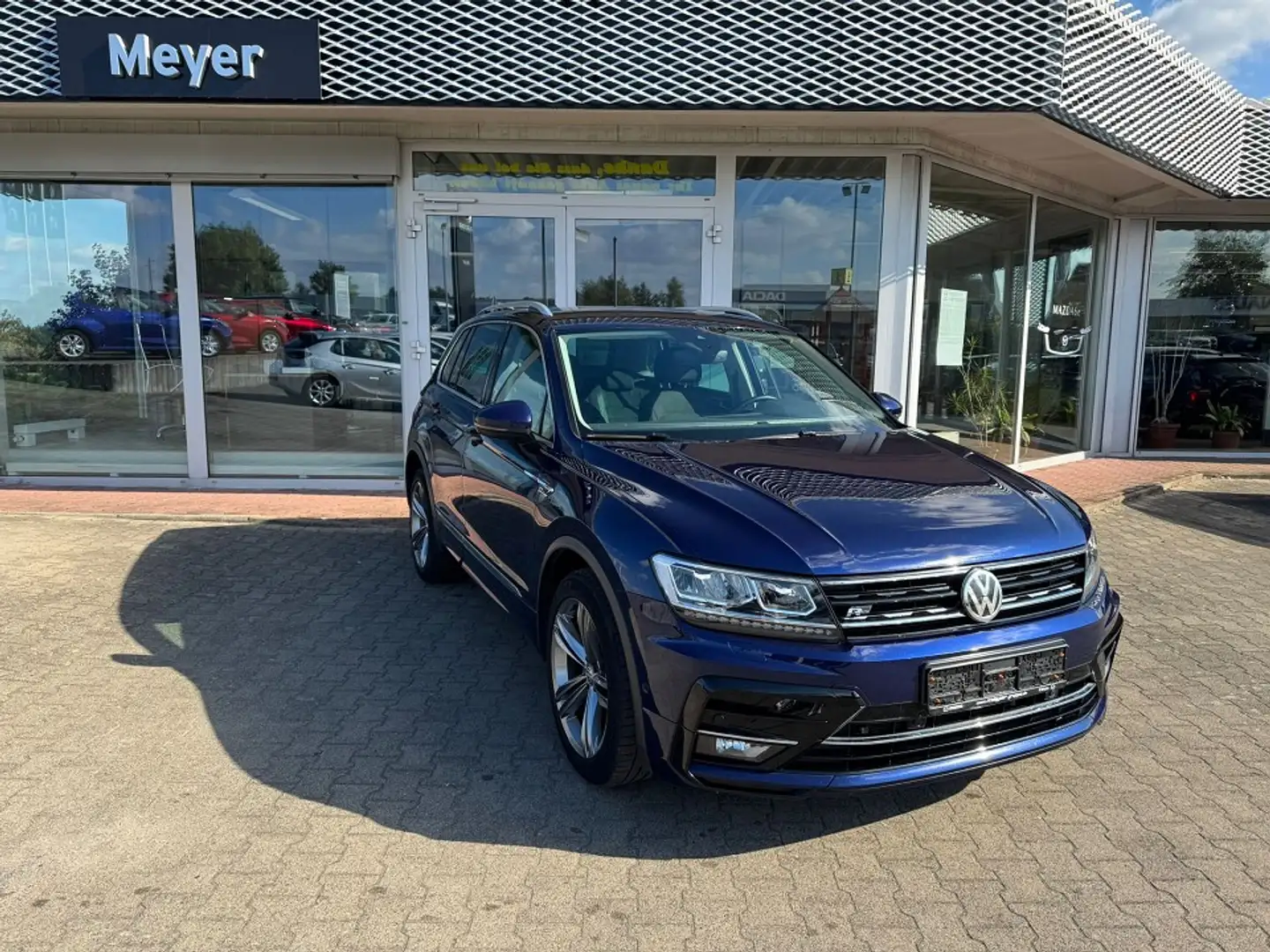 Volkswagen Tiguan 2.0 TDI Highline 4Motion Highline BMT/Start-Stopp Bleu - 1