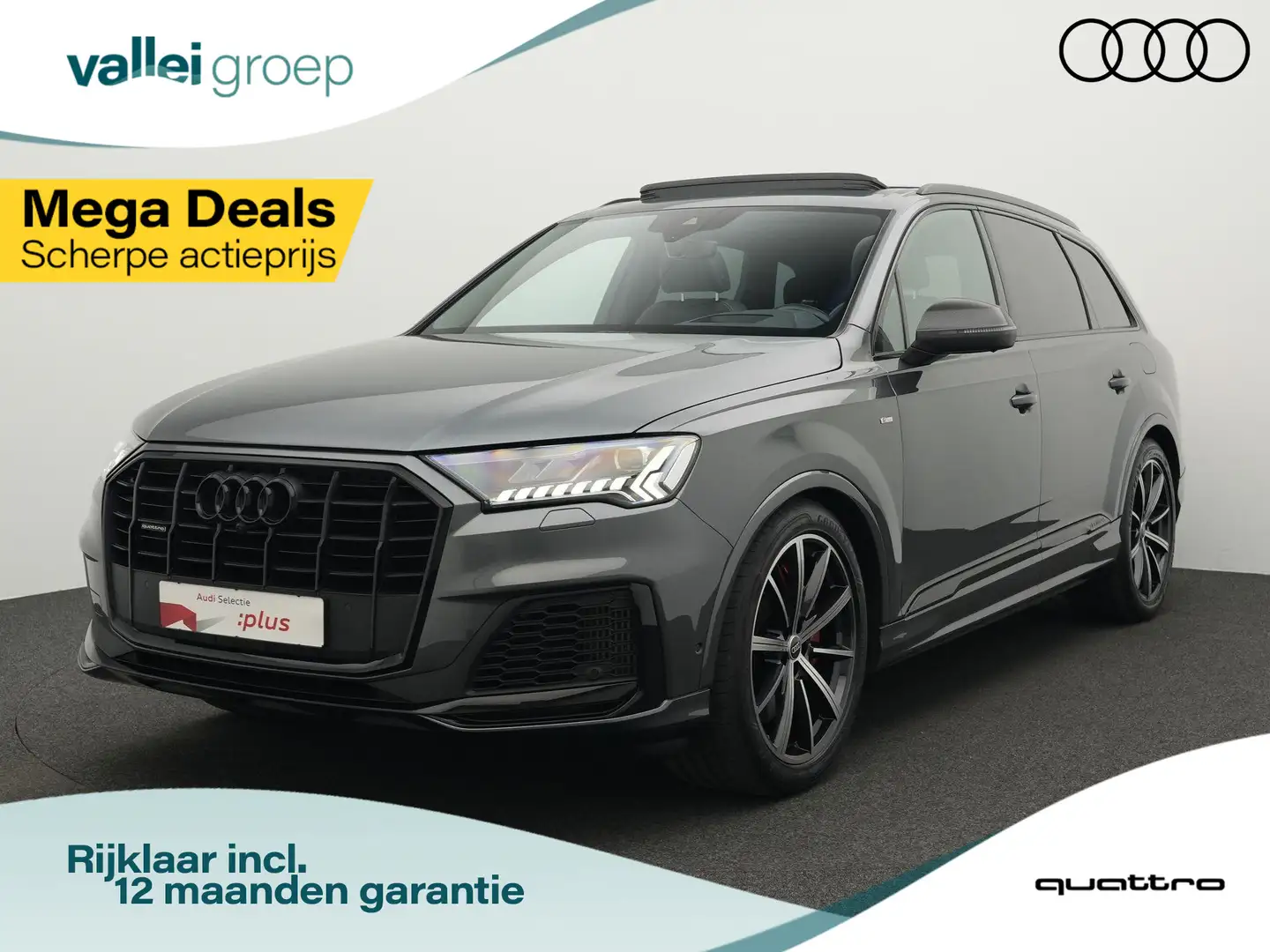 Audi Q7 55 TFSI e 381 pk tiptronic quattro Pro Line S / S- Gris - 1