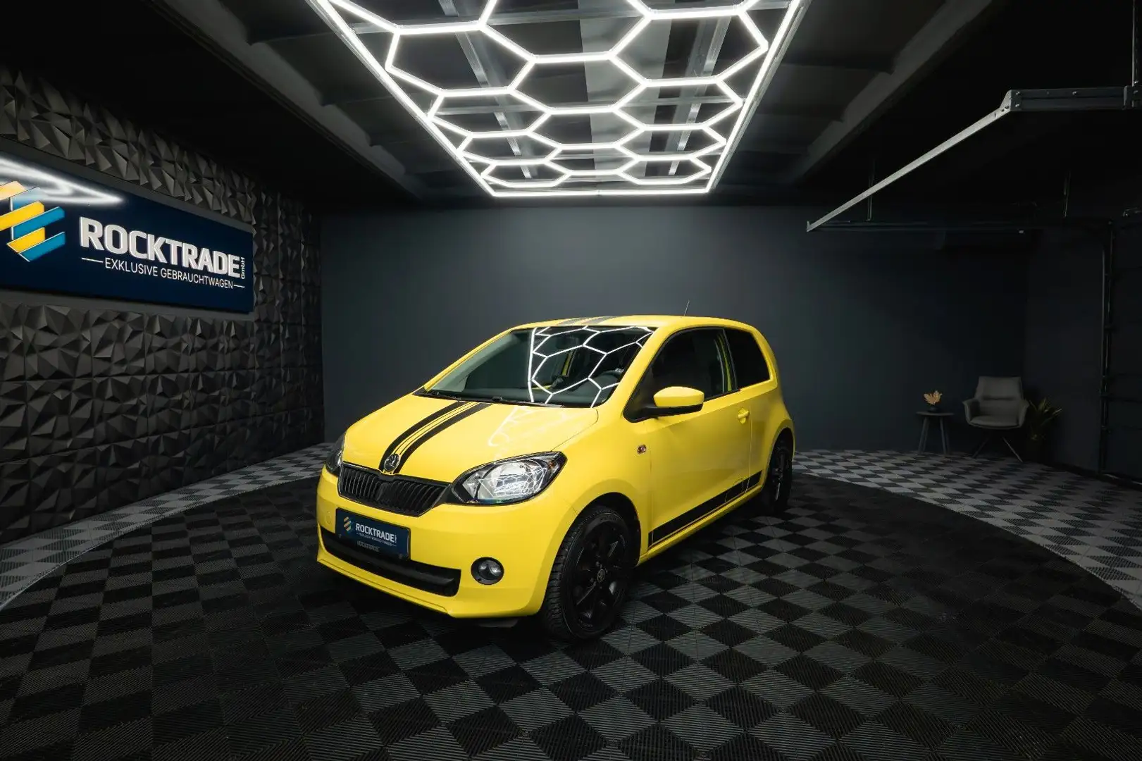 Skoda Citigo Elegance *Klima*Navi*Sitzhzg*DAB*TÜV NEU* Gelb - 1
