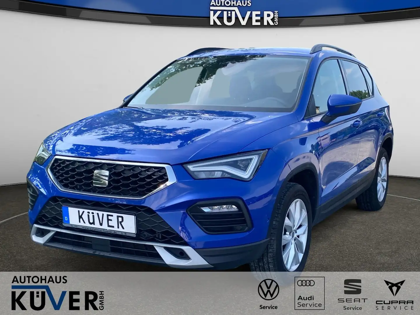 SEAT Ateca Style 1.5 TSI DSG Navi+ACC+LED+Shzg.+17 Blau - 1