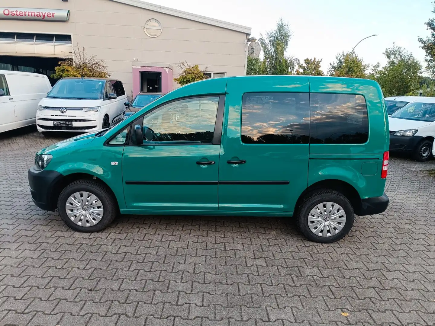 Volkswagen Caddy Kombi Trendline 4Motion 7 Sitze Grün - 1