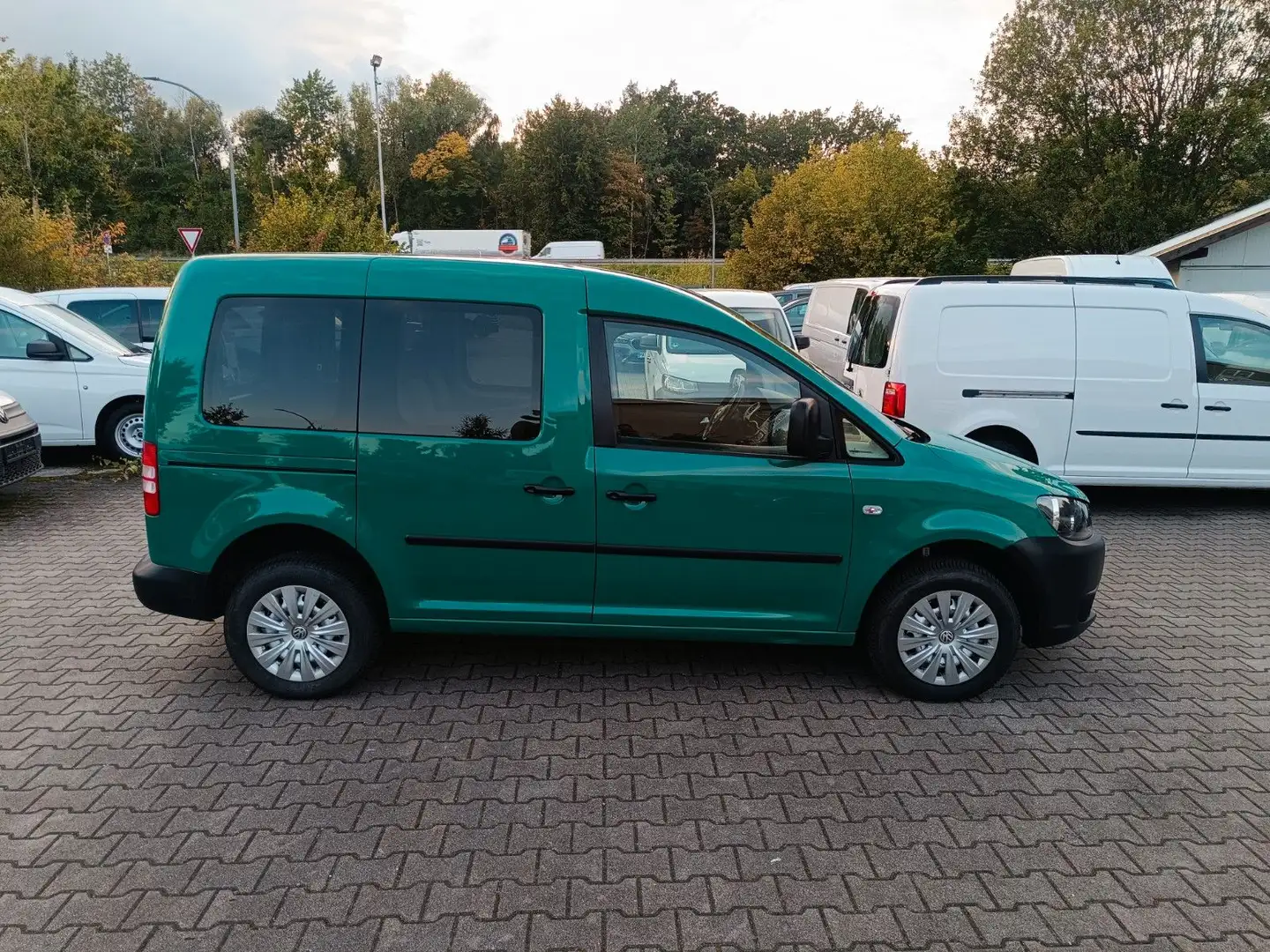 Volkswagen Caddy Kombi Trendline 4Motion 7 Sitze Grün - 2