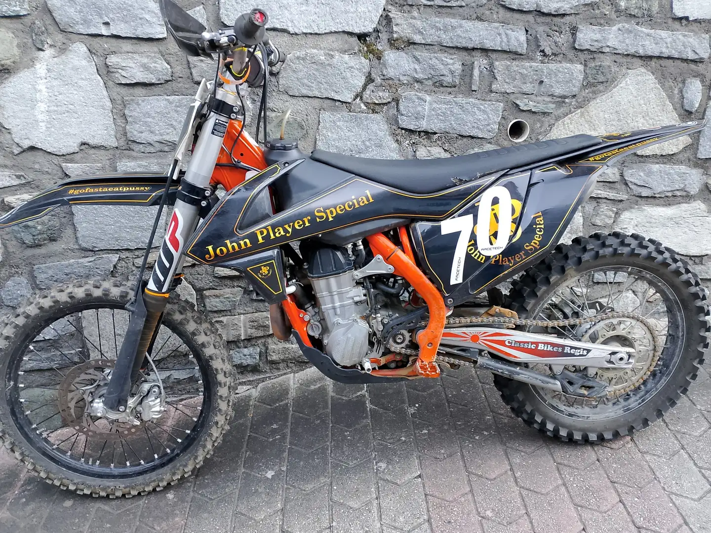 KTM 450 SX olinhs/ wp trax Nero - 1