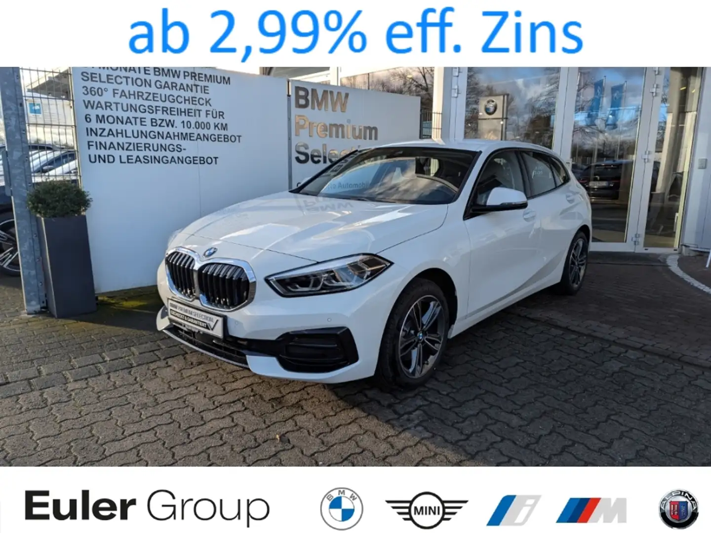 BMW 118 iA Sport Line 17'' Leas. ab 289,- LCProf HiFi adLE Wit - 1