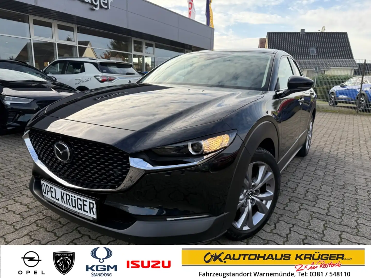 Mazda CX-30 2WD 2.0 SKYACTIV-G M SHZ/LHZ/Kamera/HUD Hybrid Zwart - 1