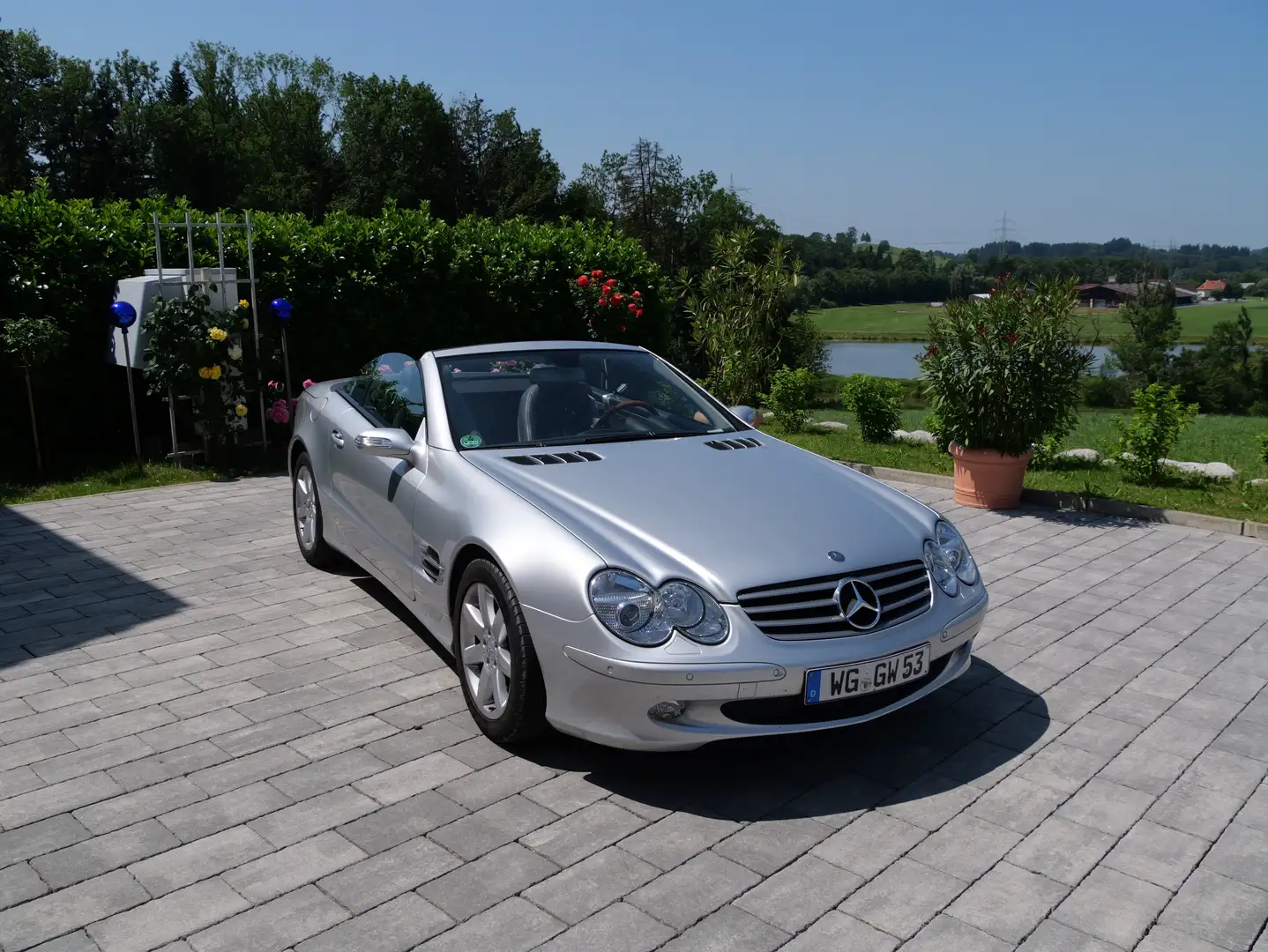 Mercedes-Benz SL 350 SL-Klasse Roadster Argent - 2