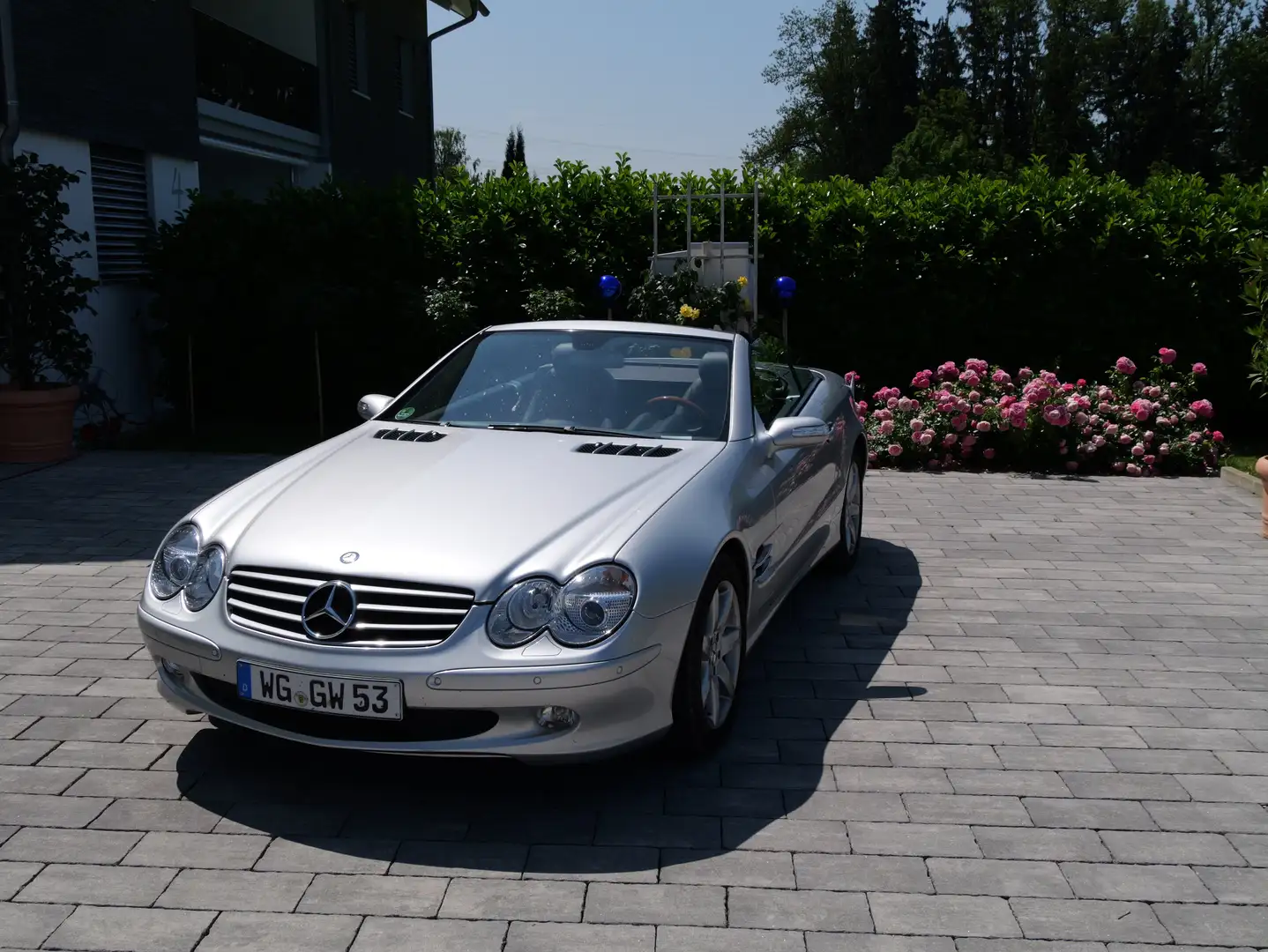 Mercedes-Benz SL 350 SL-Klasse Roadster Argent - 1