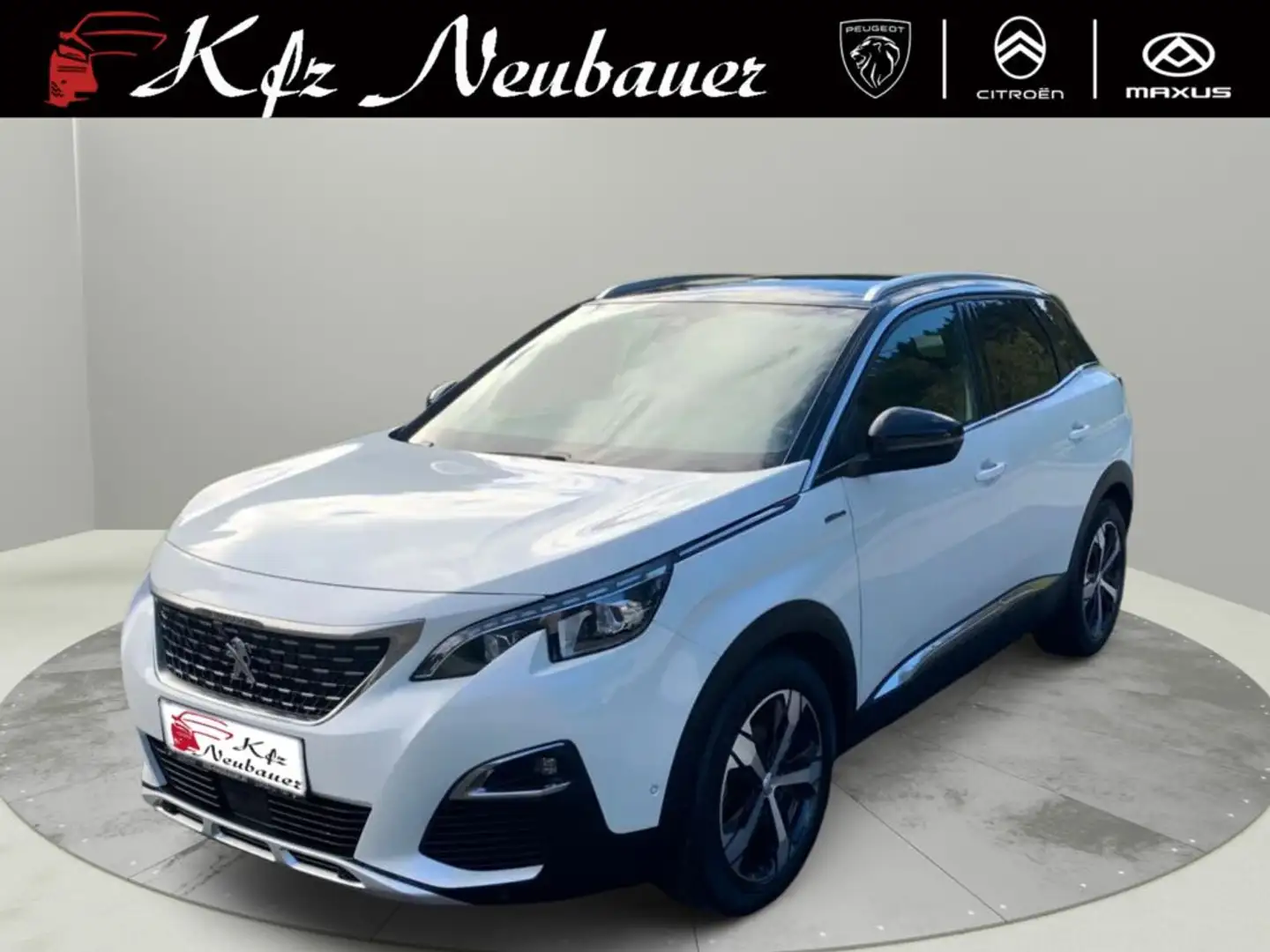Peugeot 3008 GT Line 2.0 BlueHDi Weiß - 1