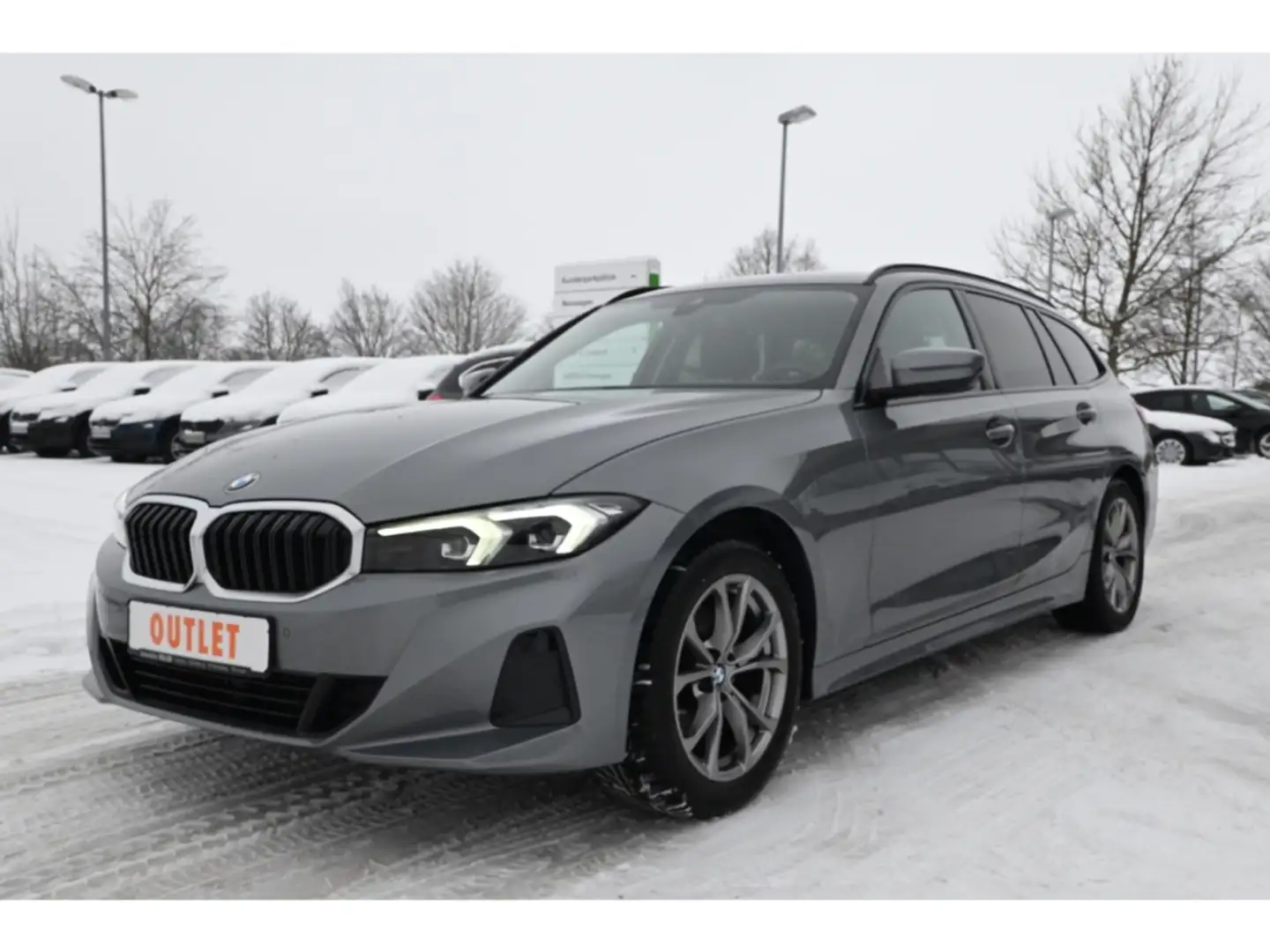BMW 320 d Touring xDrive Navi dig.Cockpit LED Shz. Gris - 1