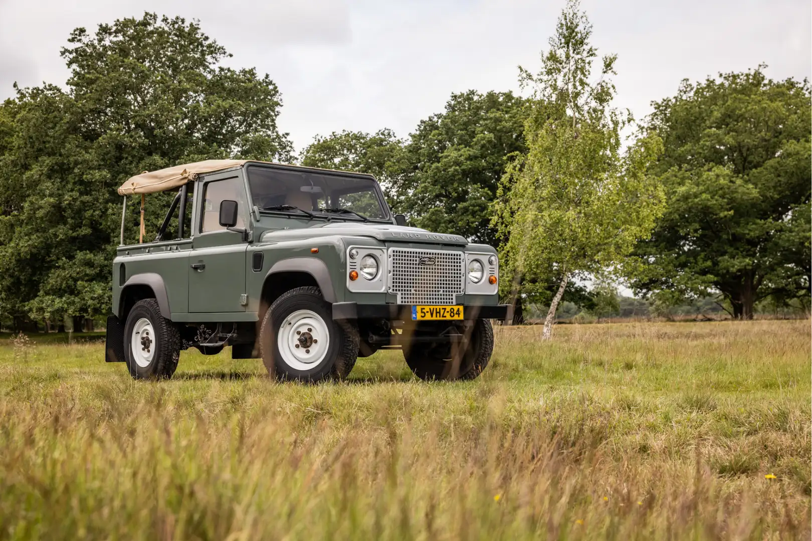 Land Rover Defender 2.4 Tdci Soft Top Classic Edition Unieke uitvoerin Grün - 1