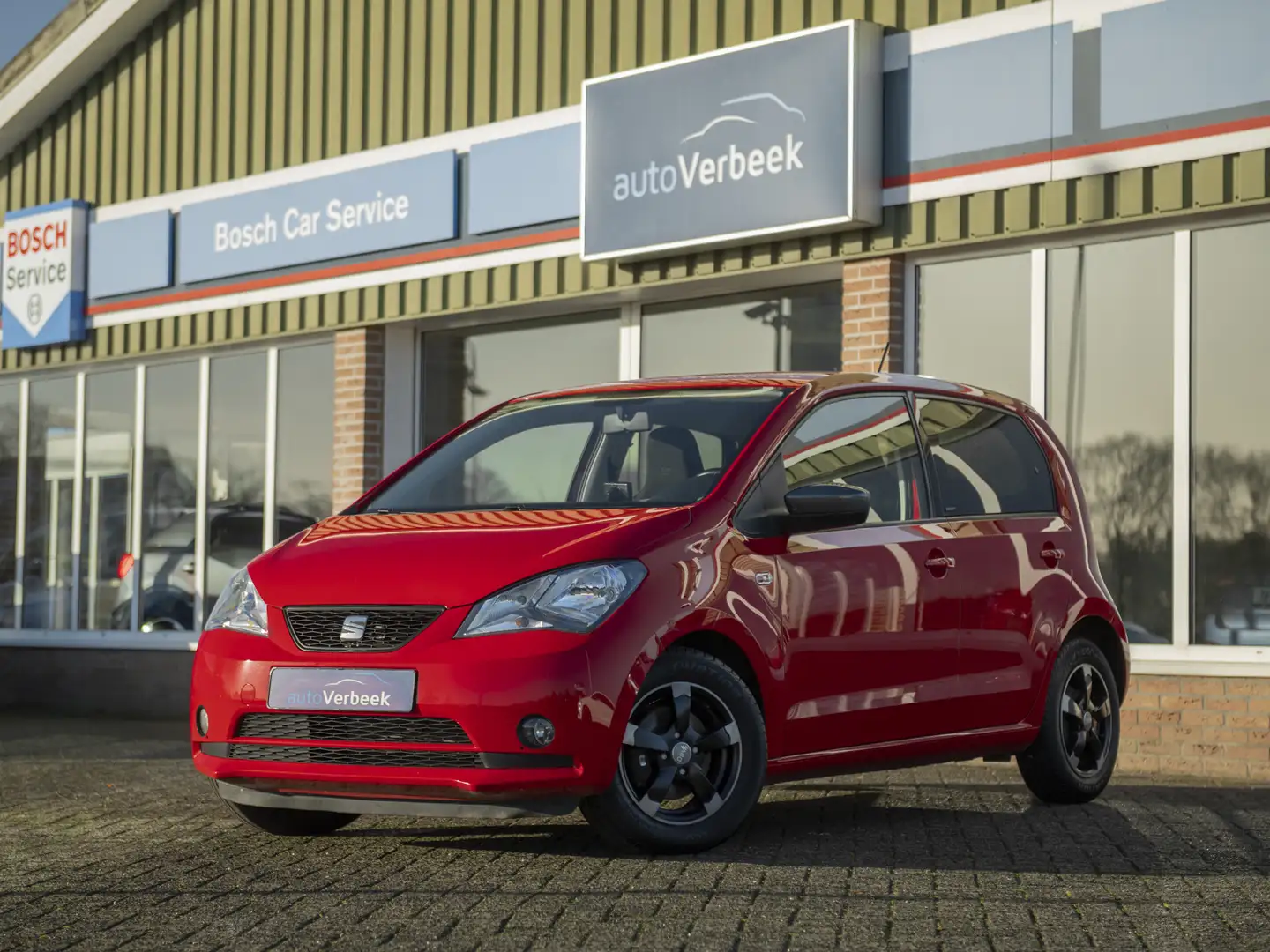SEAT Mii 1.0 Style Connect | Navi | Cruise Control | Airco Rouge - 1