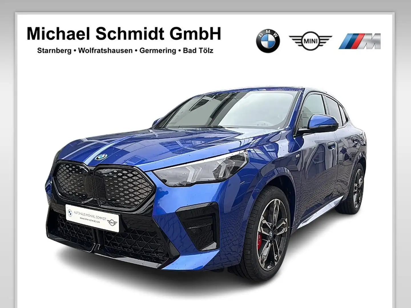 BMW iX2 xDrive30 M Sportpaket Head-Up HK HiFi DAB Blau - 1