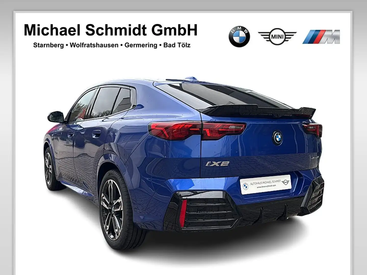 BMW iX2 xDrive30 M Sportpaket Head-Up HK HiFi DAB Blau - 2