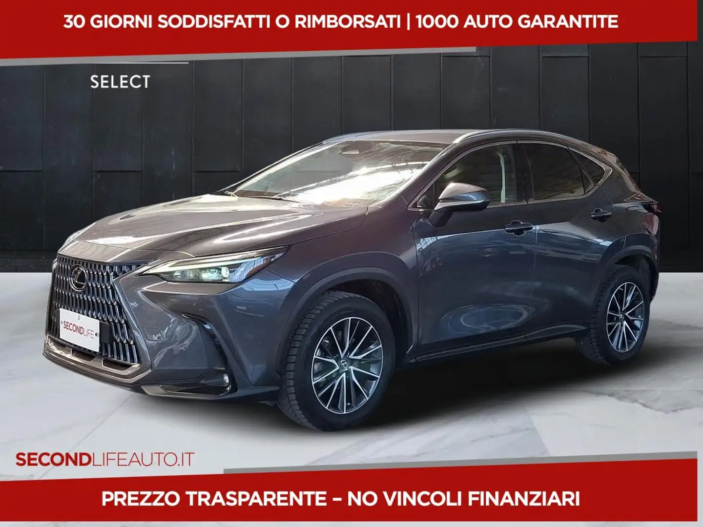 Lexus NX 350h 350h 2.5 Premium 4wd e-cvt Grigio - 1