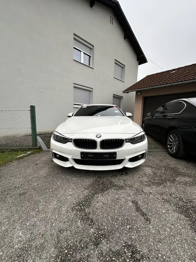 BMW 420 420d Coupe M Sport Aut. Weiß - 2