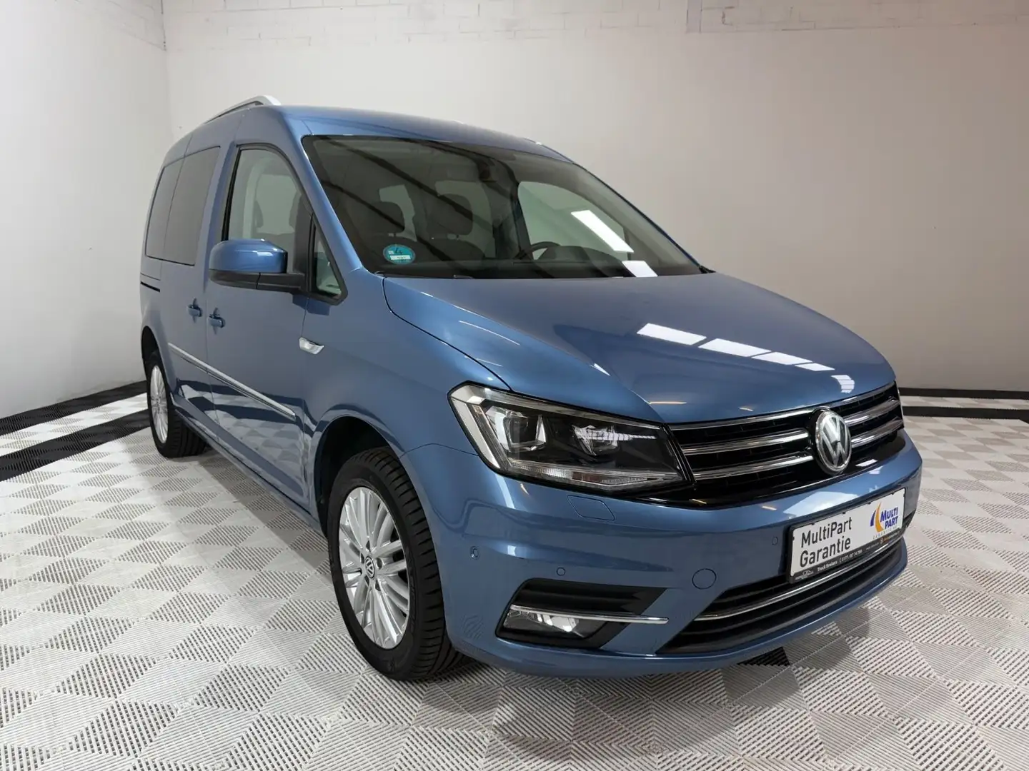Volkswagen Caddy °Highline°1°Hand°Klima°Navi°Tüv Neu Blau - 2