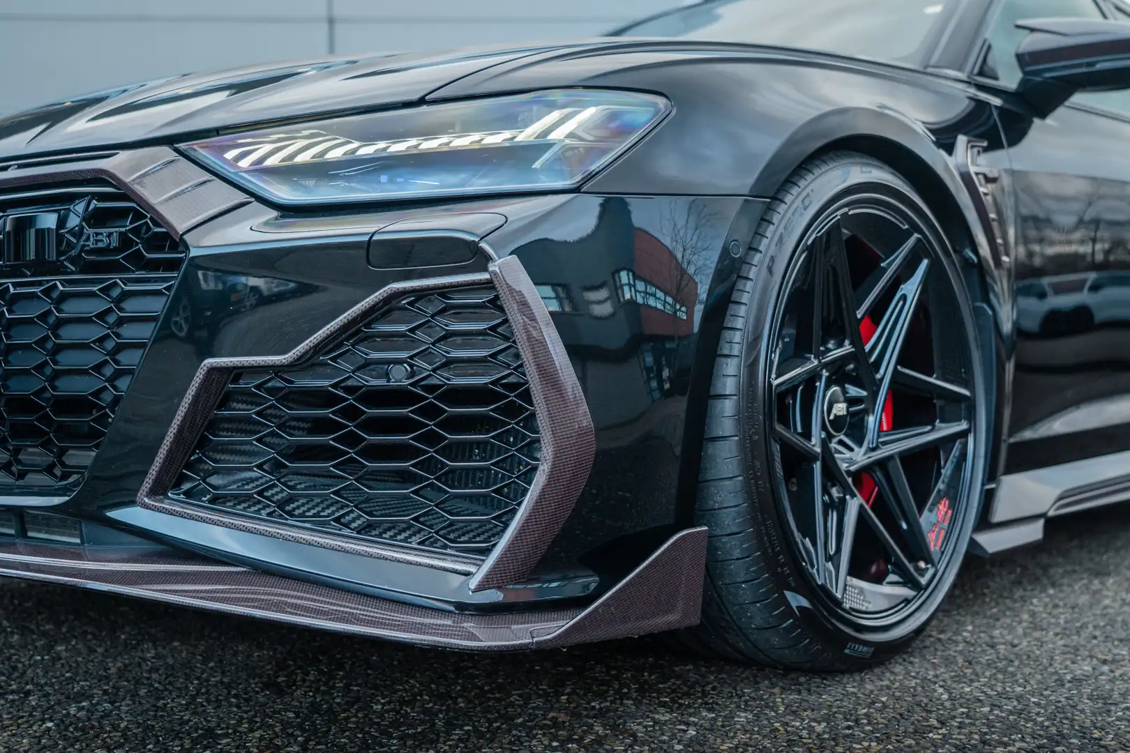 Audi RS6 ABT Johann Abt Signature Edition 40/64 Limited Edi Negro - 2