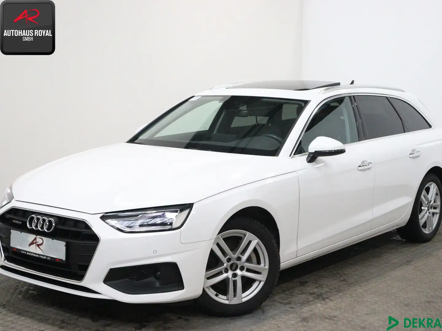 Audi A4 A4 Avant 40 TDI qu PANORAMA,SCHECKHEFT,NAVI,LED Bílá - 1
