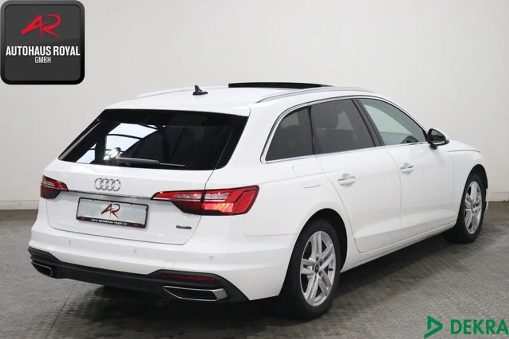 Audi A4 Avant 40 TDI qu PANORAMA,SCHECKHEFT,NAVI,LED Weiß - 2