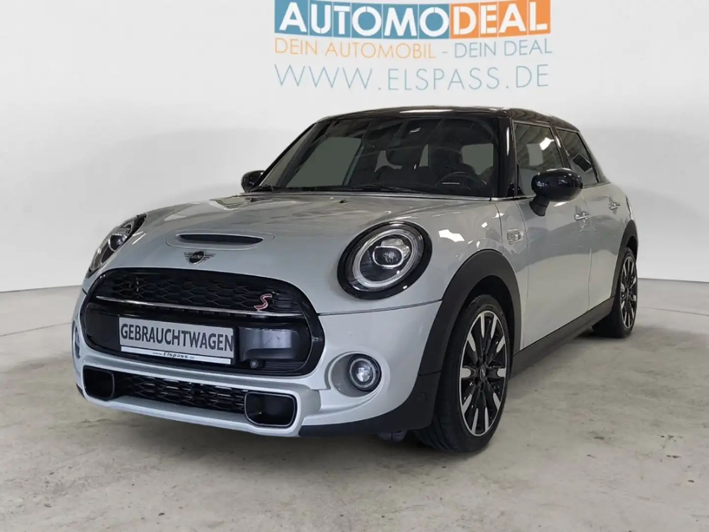 MINI Cooper S AUTOMATIK NAV LED PANODACH DIG-DISPLAY ACC SITZ.HZ Silber - 2