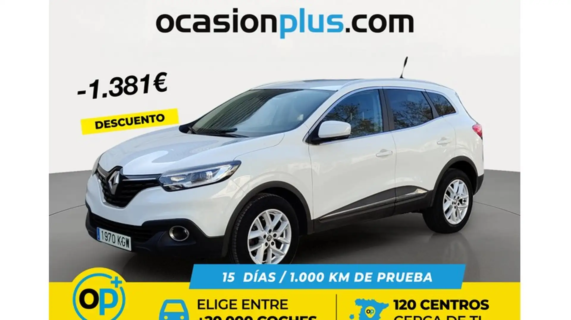 Renault Kadjar 1.2 TCe Energy Tech Road EDC 97kW Blanco - 1