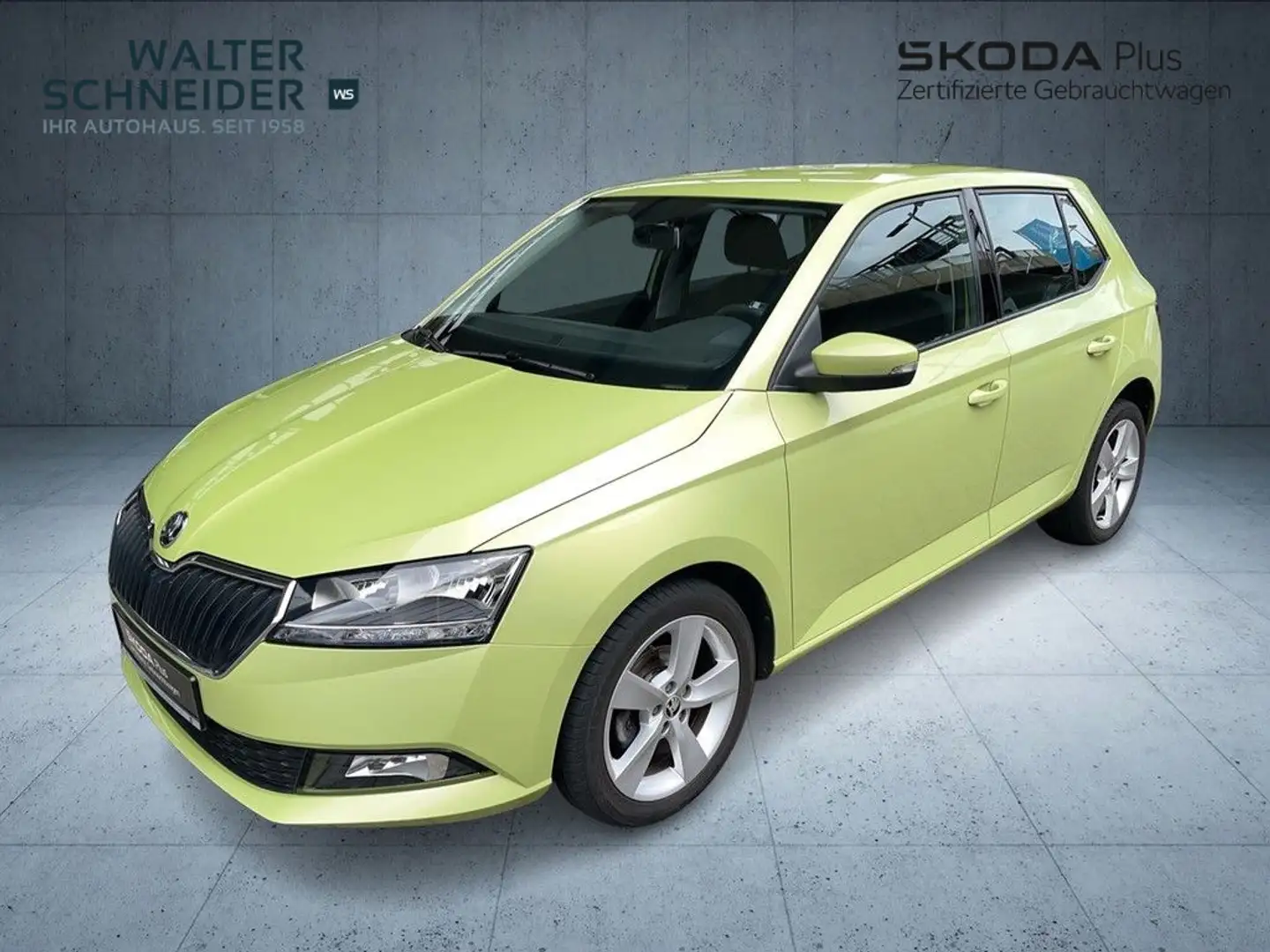 Skoda Fabia 1.0 TSI Cool Plus Grün - 2