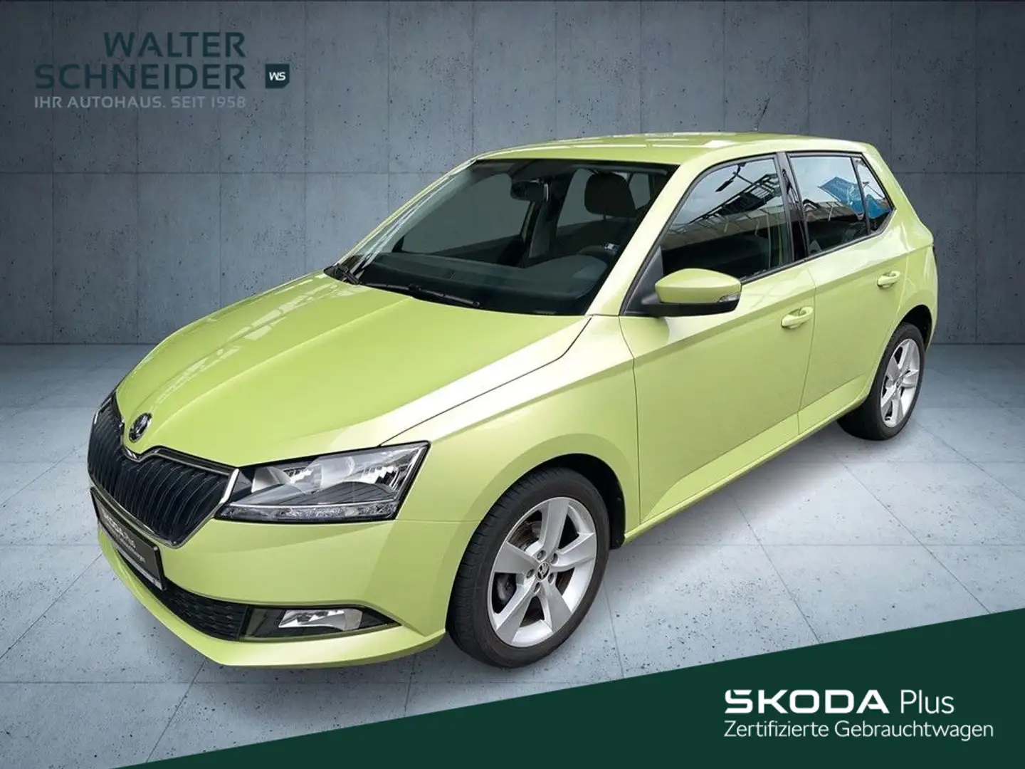 Skoda Fabia 1.0 TSI Cool Plus Grün - 1