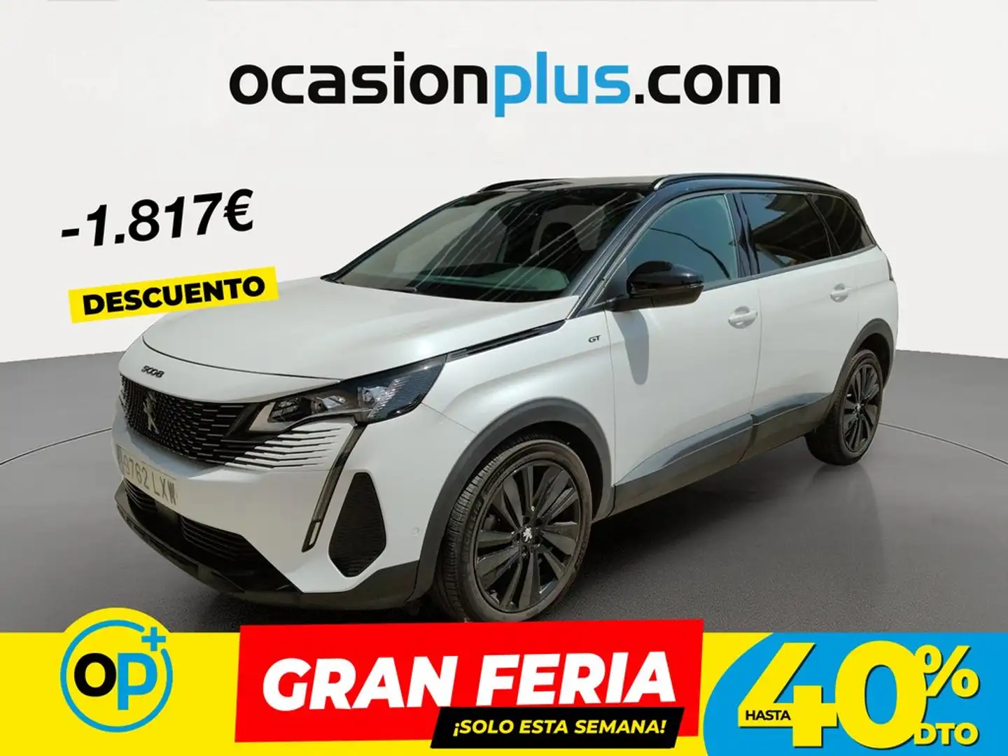 Peugeot 5008 1.2 PureTech S&S GT Pack 130 EAT8 Blanco - 1