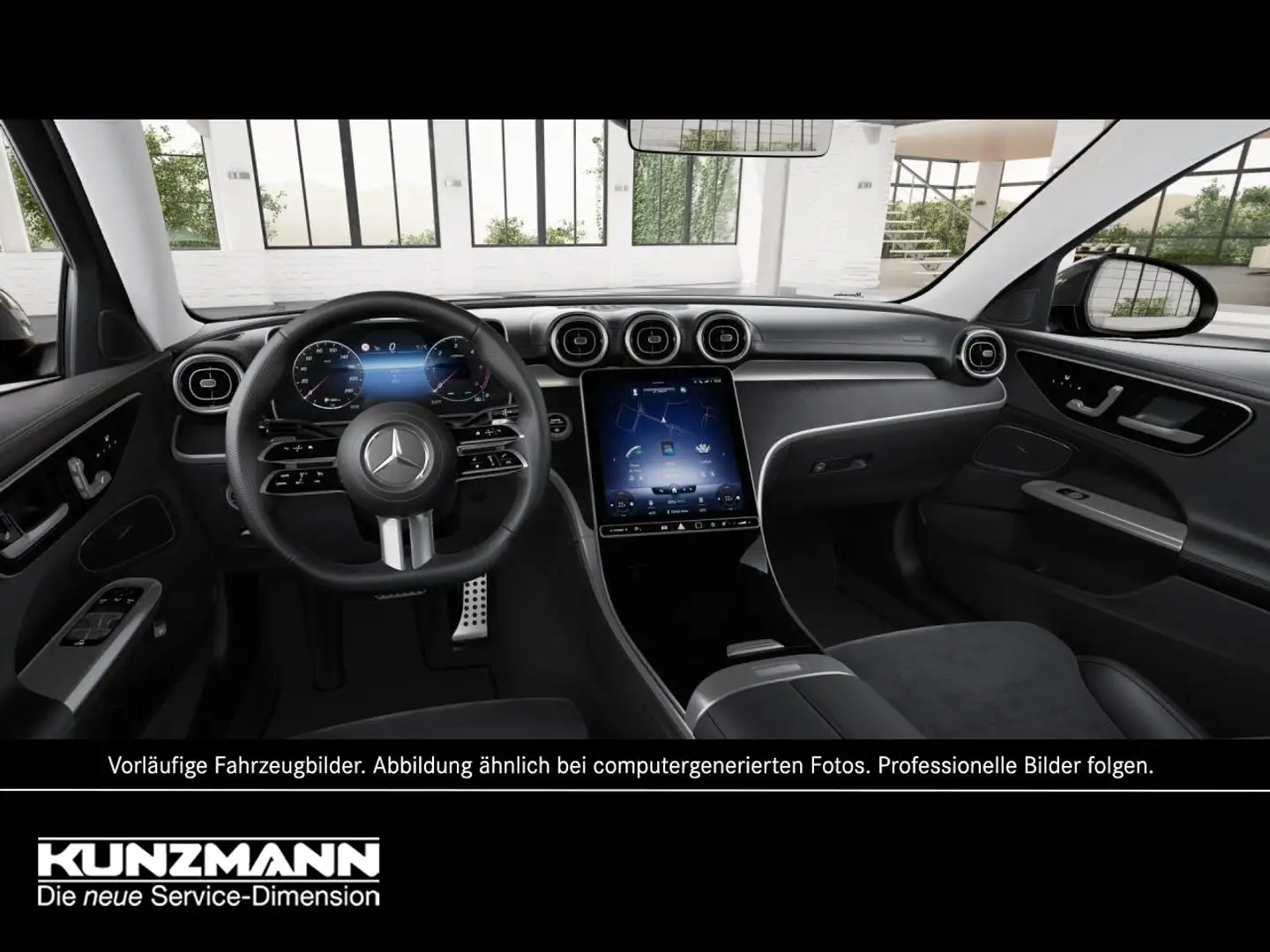 Mercedes-Benz C 220 d AMG MBUX Navi Memory Kamera AHK Schwarz - 2