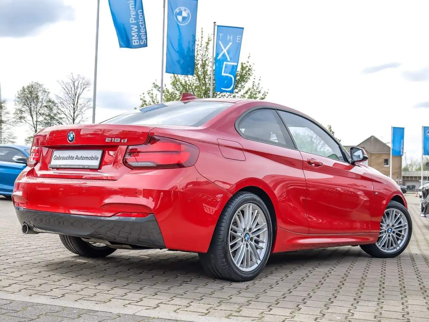 BMW 218 d Coupe M Sport Navi PA PDC Sitzheizung Rouge - 2