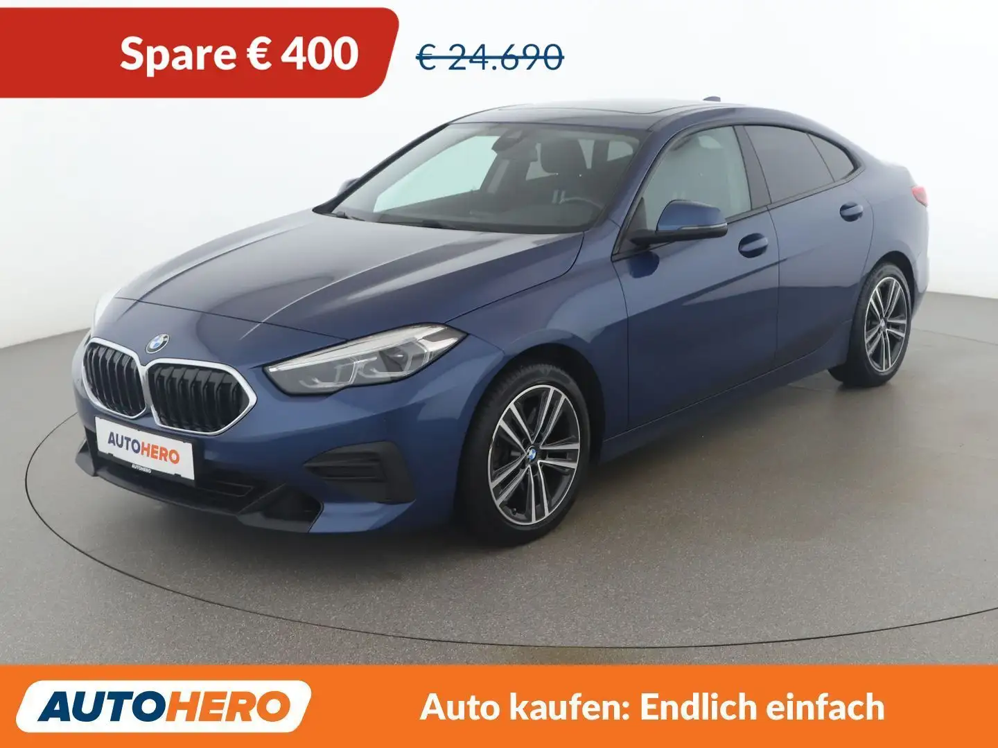BMW 220 220i Gran Coupe Advantage Blau - 1