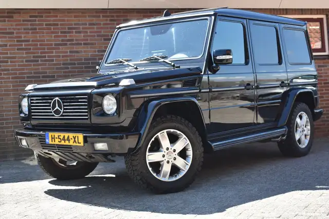 Mercedes-Benz G 500 St.Wagon '04 Leder Cruise Kantel schuif dak Clima