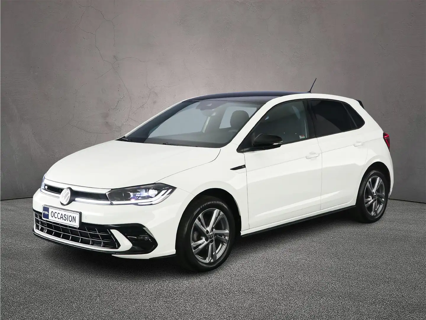 Volkswagen Polo R-Line 1.0 TSI 95pk DSG Automaat Adaptive cruise c Zwart - 2
