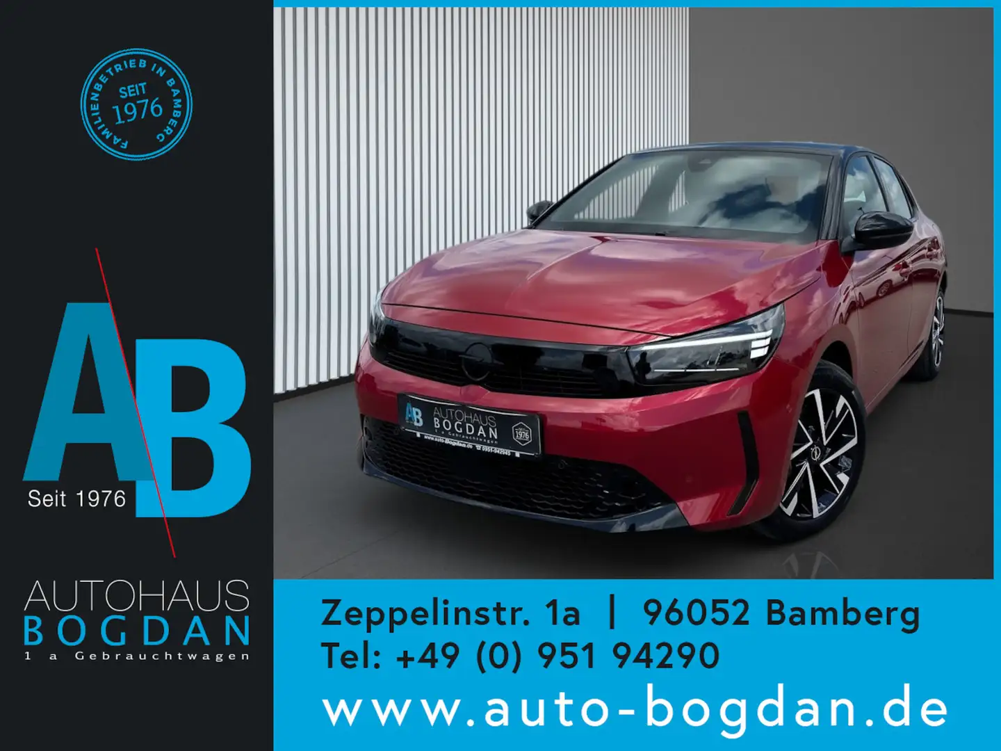Opel Corsa GS LED*Navi v.App*Tempomat*Herstellergarantie Rot - 1
